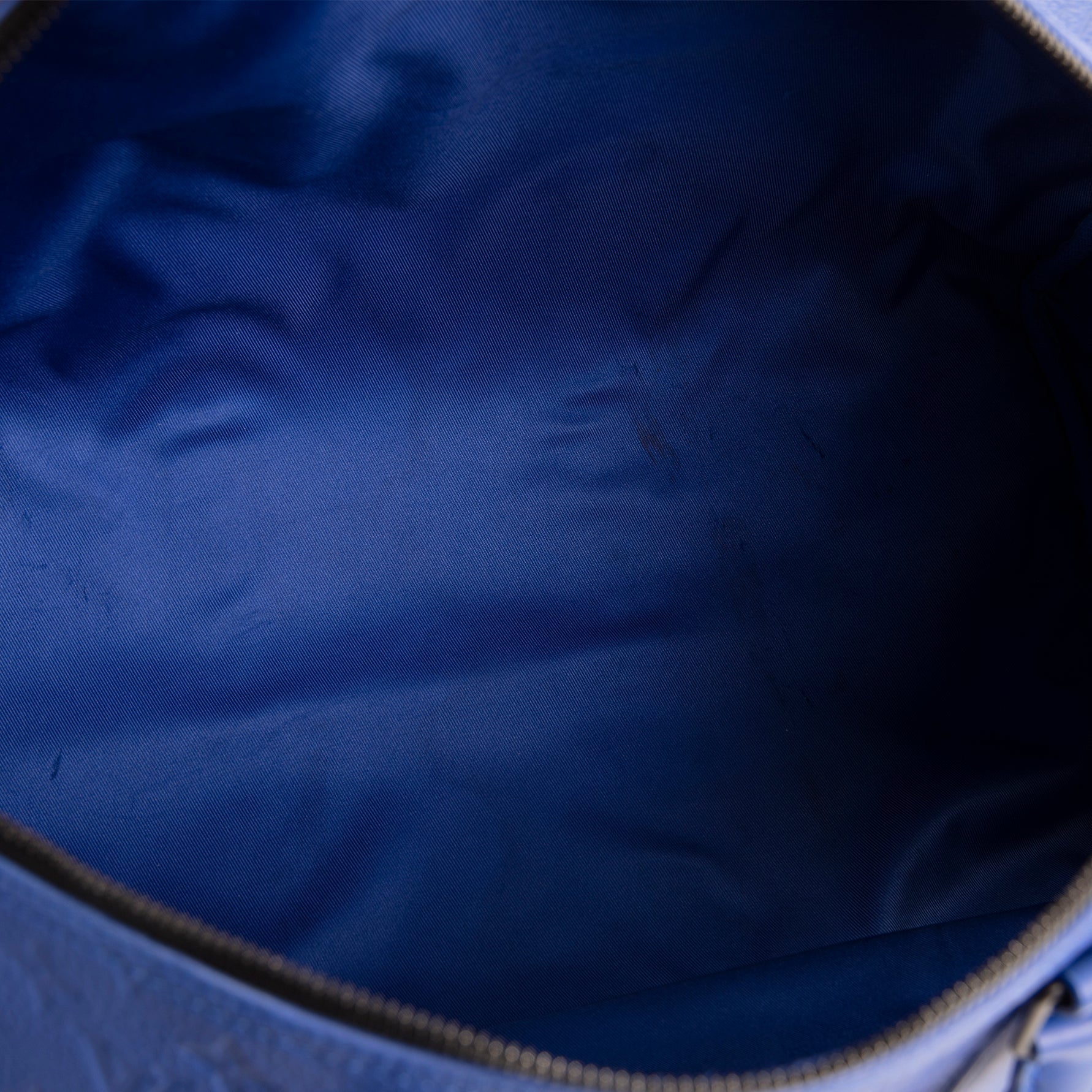 LOUIS VUITTON Taurillon Leather Keepall 50 - Blue