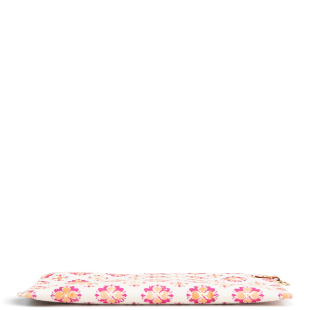 LOUIS VUITTON By the Pool Neverfull Pouch - White & Orange