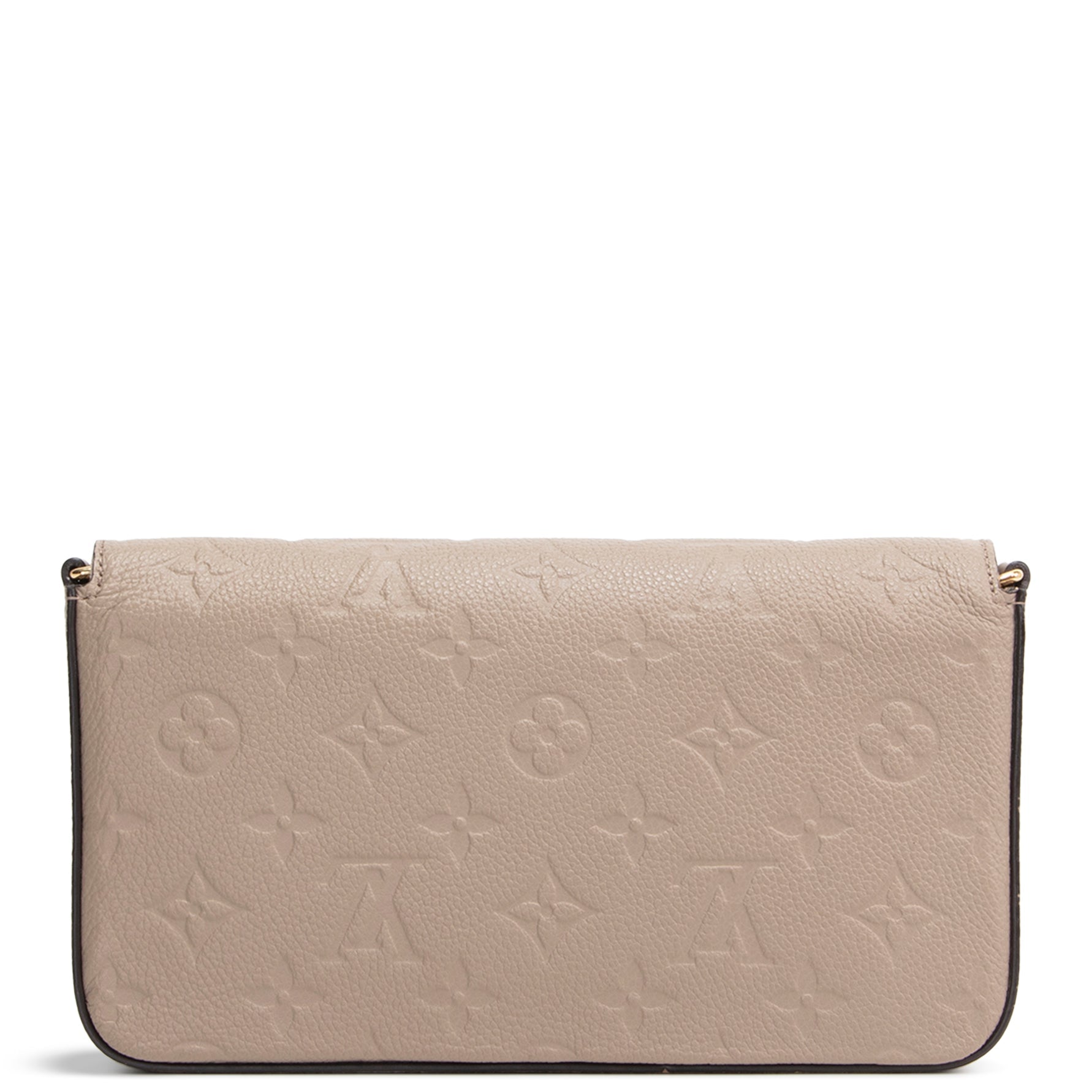 LOUIS VUITTON Monogram Empreinte Felicie Pochette - Turtledove