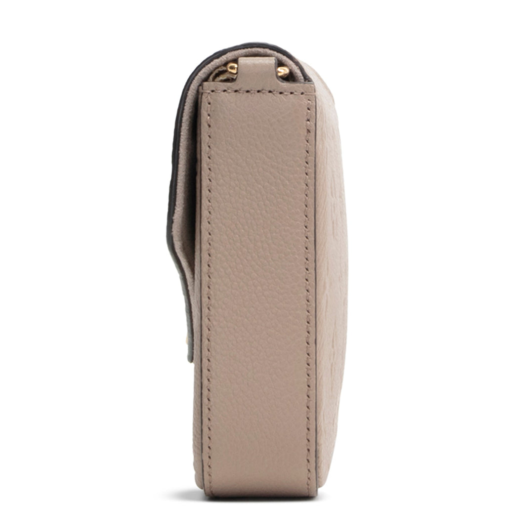 LOUIS VUITTON Monogram Empreinte Felicie Pochette - Turtledove