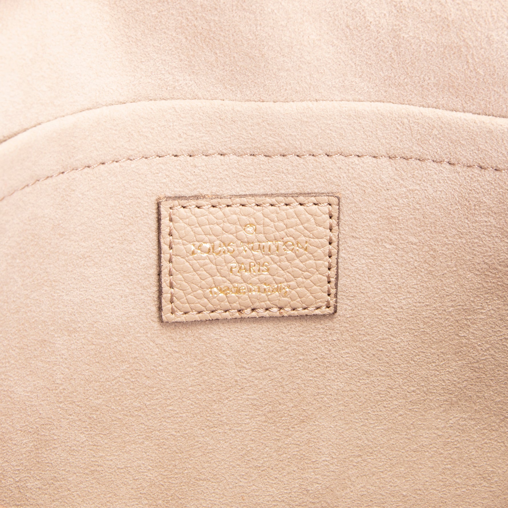 LOUIS VUITTON Monogram Empreinte Felicie Pochette - Turtledove