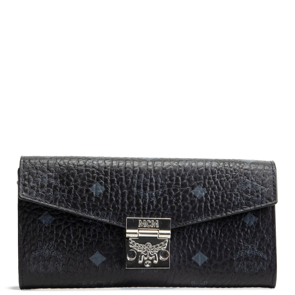 MCM Patricia Wallet on Chain - Black