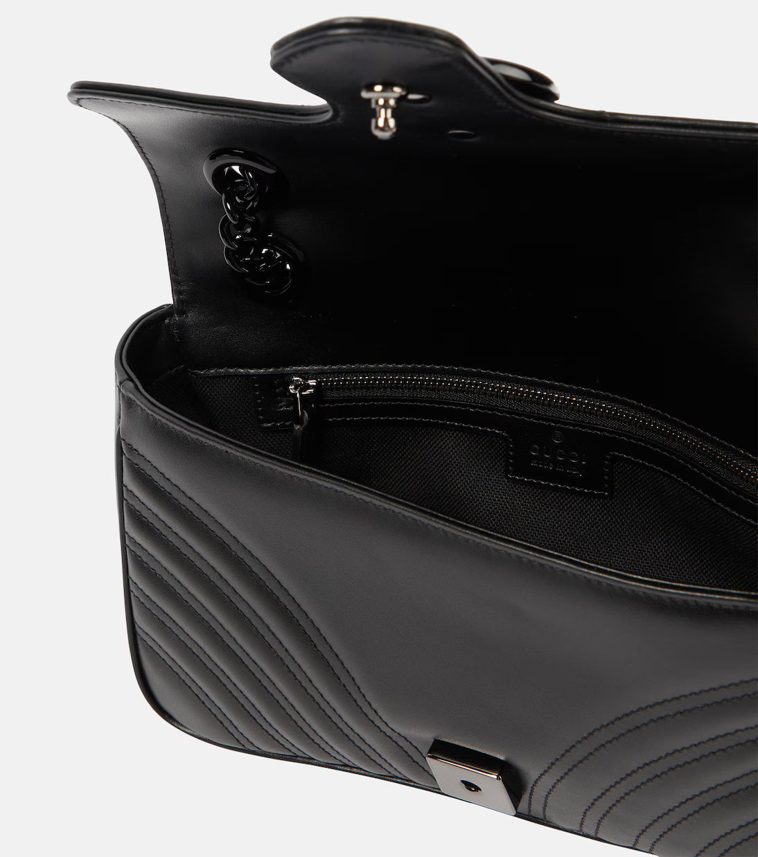 Gucci GG Marmont Mini leather shoulder bag 2025