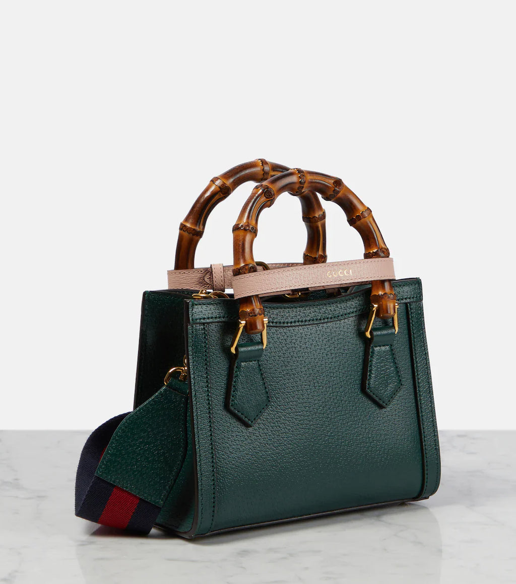 Gucci Gucci Diana Mini leather tote bag 2025