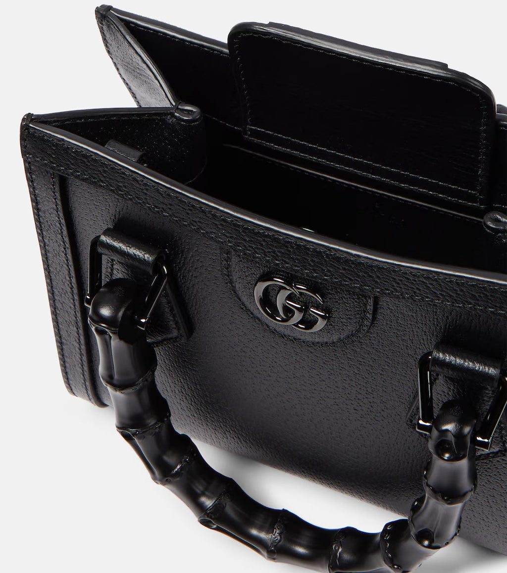 Gucci Gucci Diana Mini leather tote bag 2025
