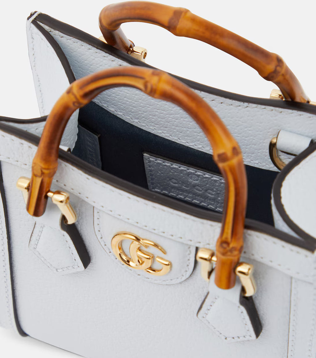 Gucci Diana Mini leather tote bag 2025