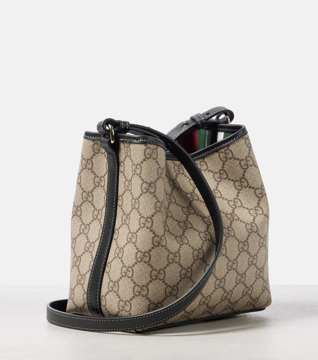 Gucci GG Emblem Mini coated canvas tote bag 2025
