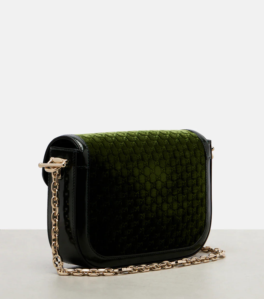 Gucci Horsebit 1955 Small velvet shoulder bag 2025