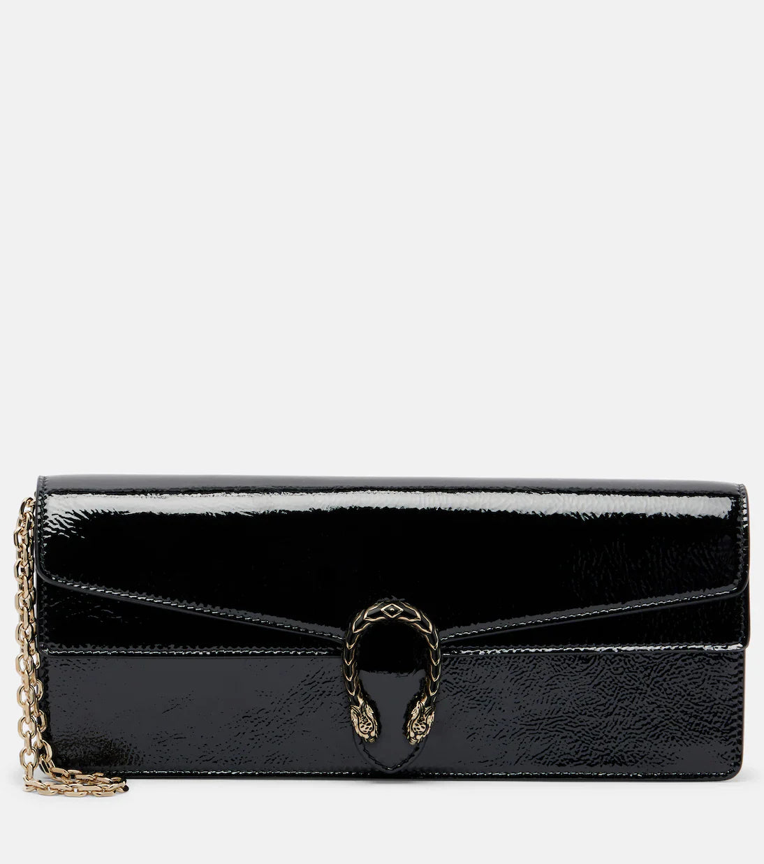 Gucci Dionysus patent leather clutch 2025