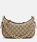 Gucci GG Emblem Small canvas shoulder bag 2025