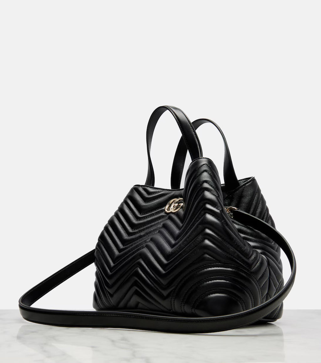 Gucci GG Marmont Small leather tote bag 2025