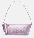 Gucci GG Emblem Mini patent leather shoulder bag 2025
