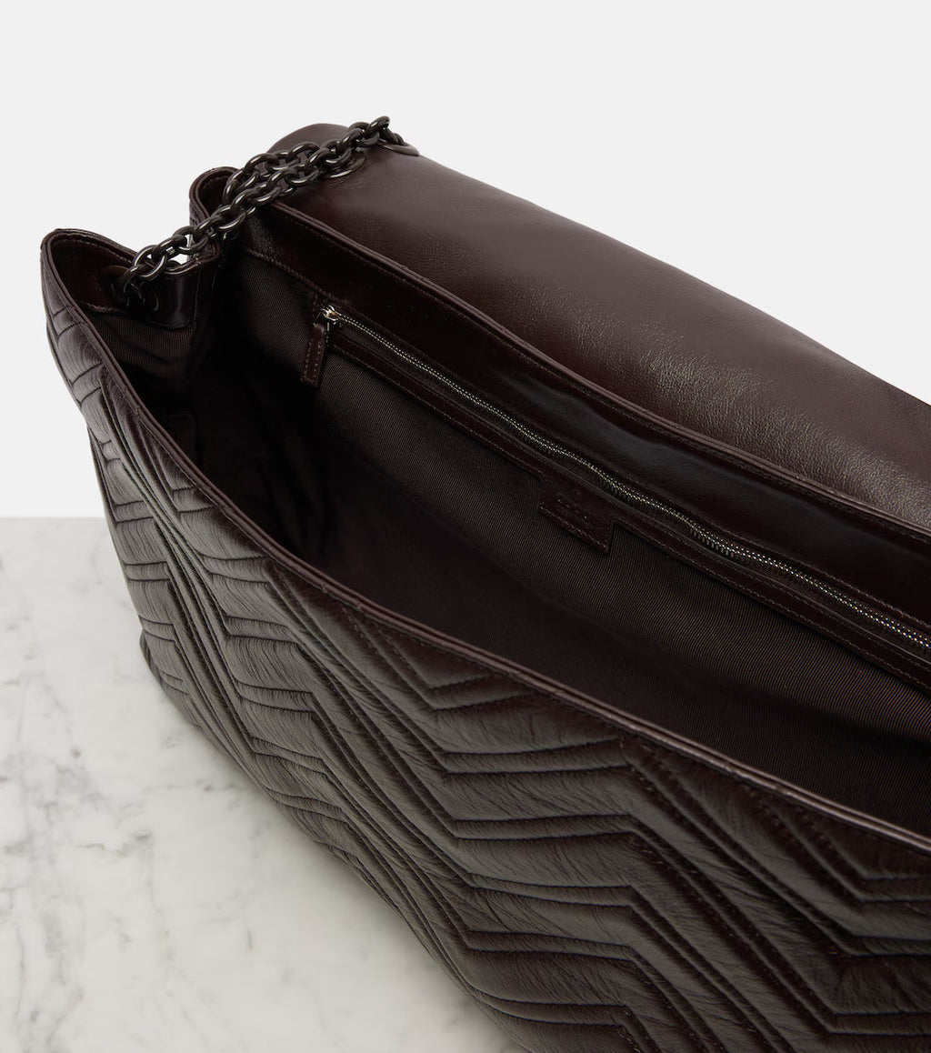 Gucci GG Marmont Maxi leather shoulder bag 2025
