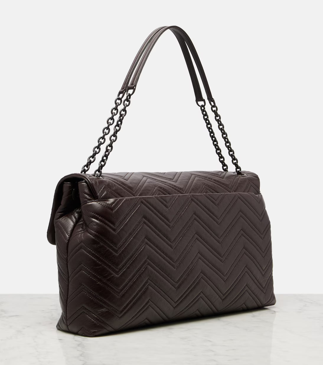 Gucci GG Marmont Maxi leather shoulder bag 2025