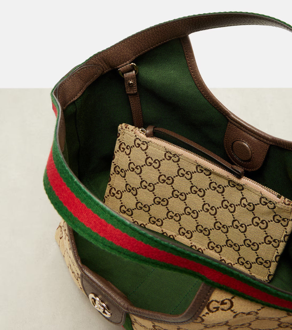 Gucci Gucci Giglio GG Canvas Small tote bag 2025