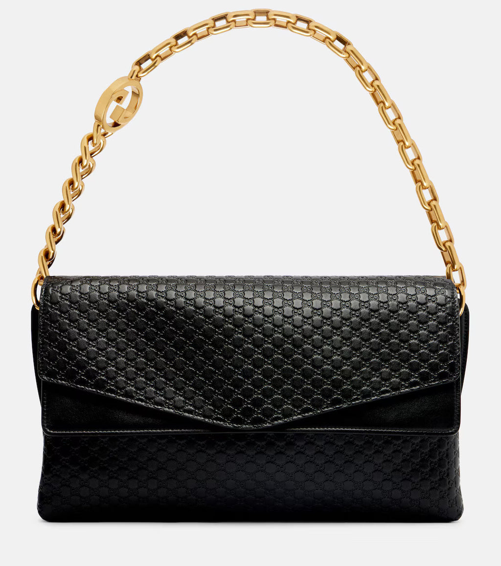 Gucci Interlocking G Large leather shoulder bag 2025