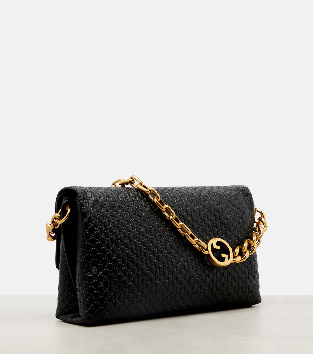 Gucci Interlocking G Large leather shoulder bag 2025