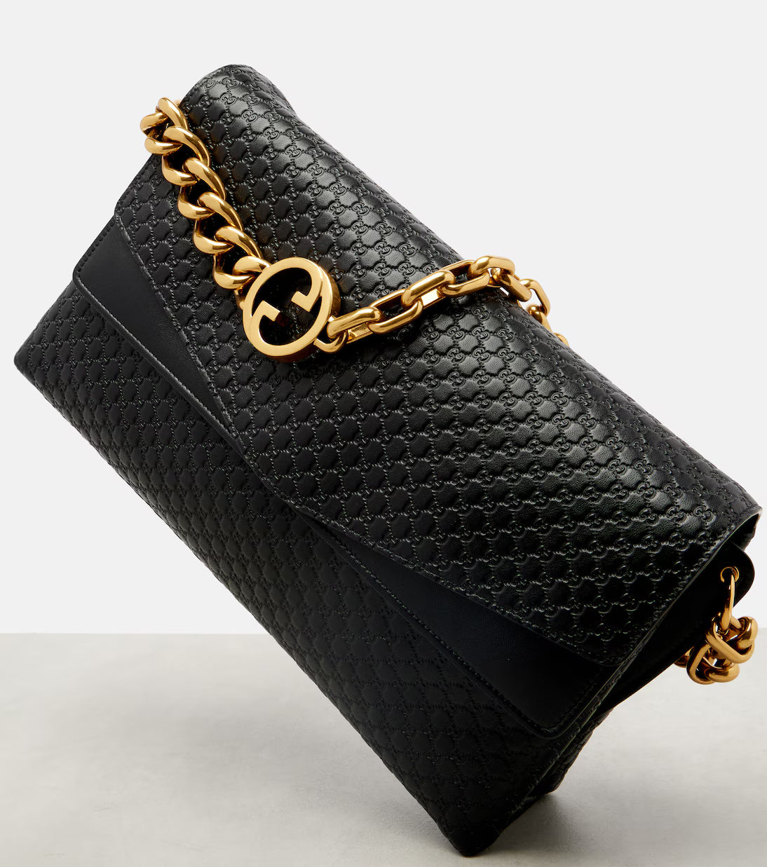 Gucci Interlocking G Large leather shoulder bag 2025