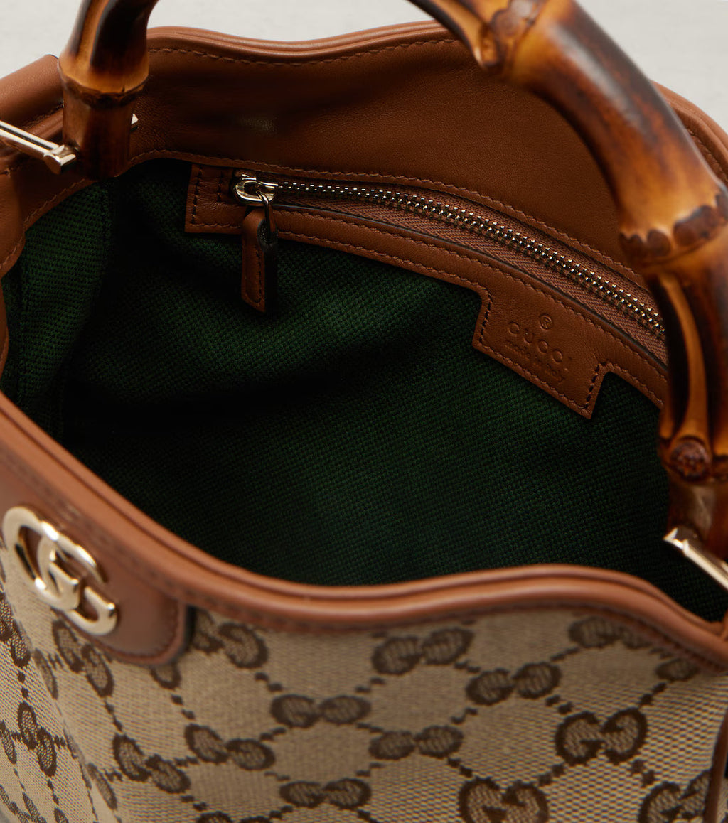 Gucci Gucci Diana GG Canvas Small tote bag 2025