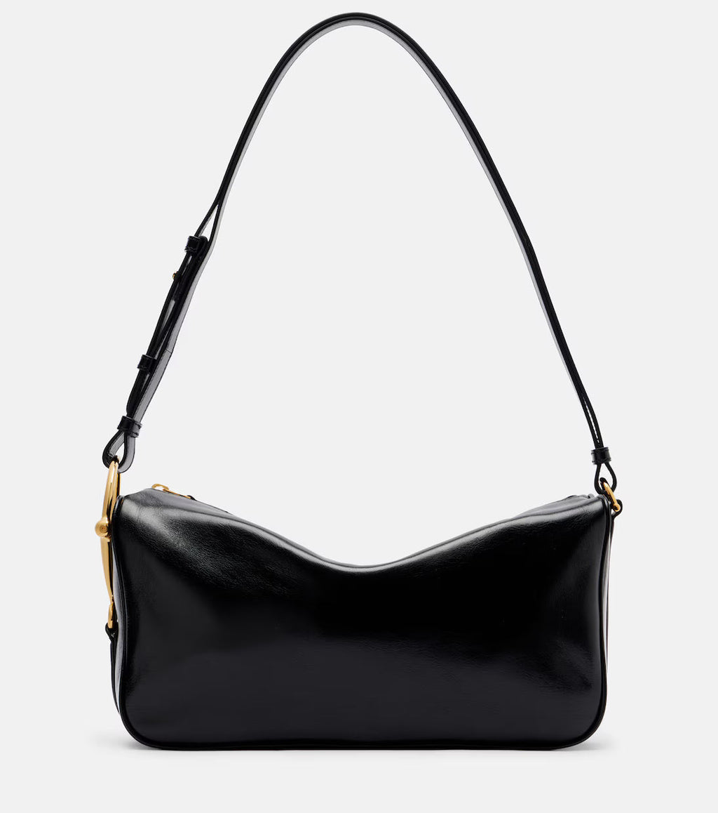 Gucci Half Horsebit Medium leather shoulder bag 2025