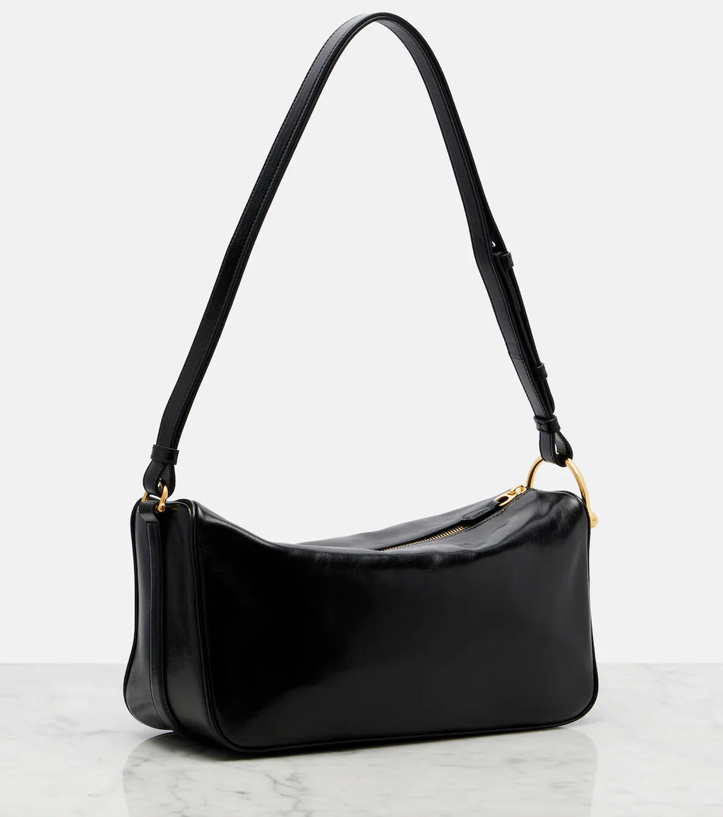 Gucci Half Horsebit Medium leather shoulder bag 2025