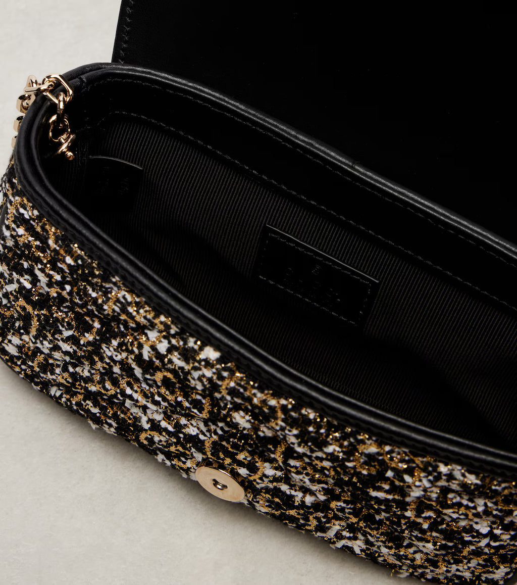 Gucci GG Marmont Mini tweed shoulder bag 2025