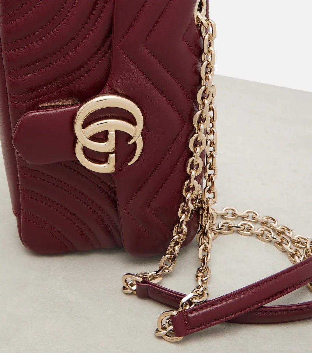 Gucci GG Marmont Small leather shoulder bag 2025