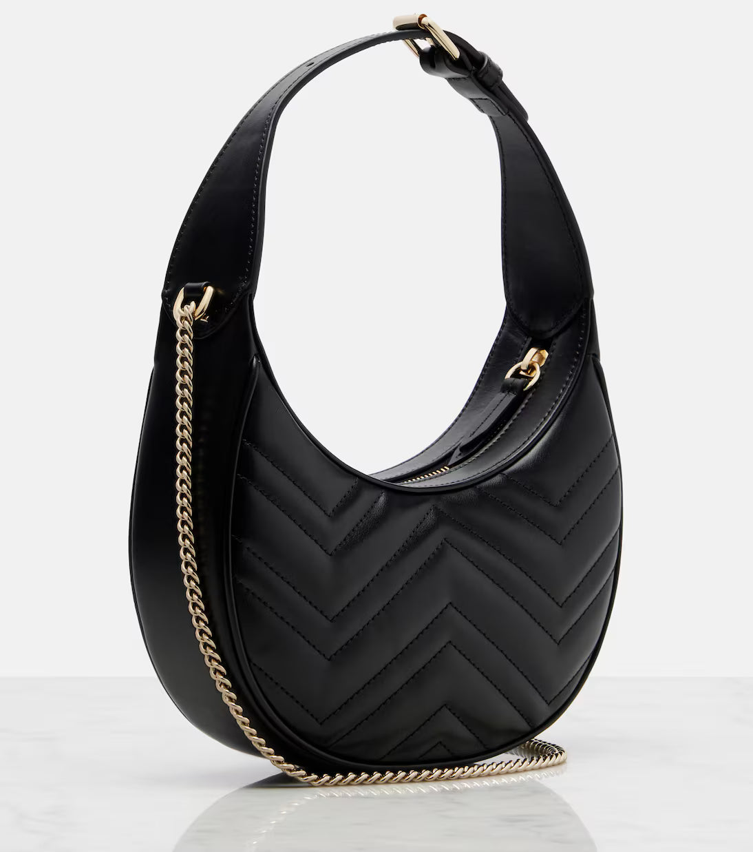 Gucci GG Marmont Small leather shoulder bag 2025