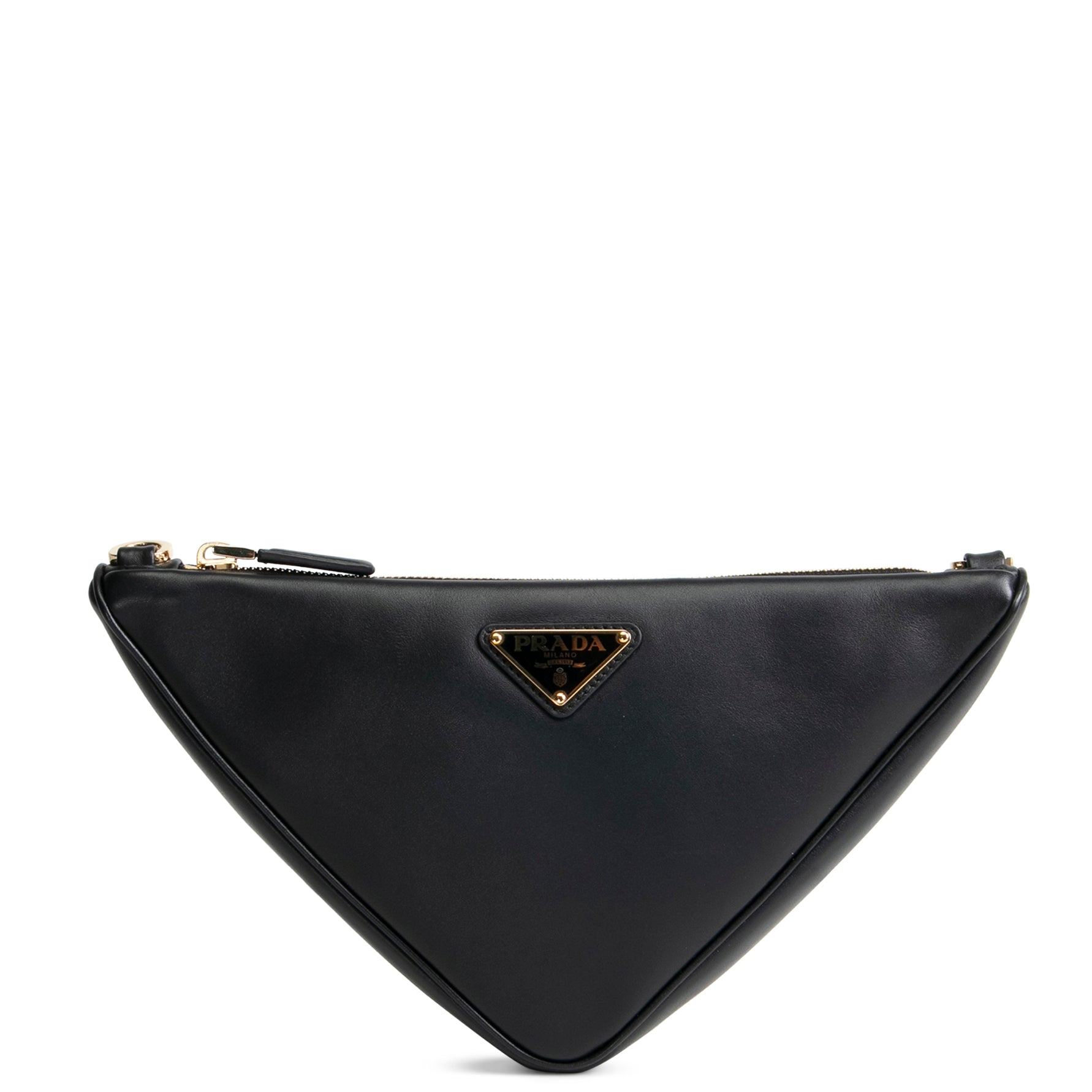 PRADA Symbole Triangle Bag - Black