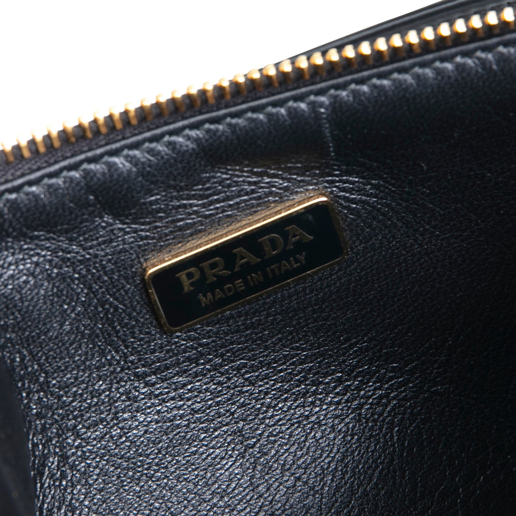 PRADA Symbole Triangle Bag - Black