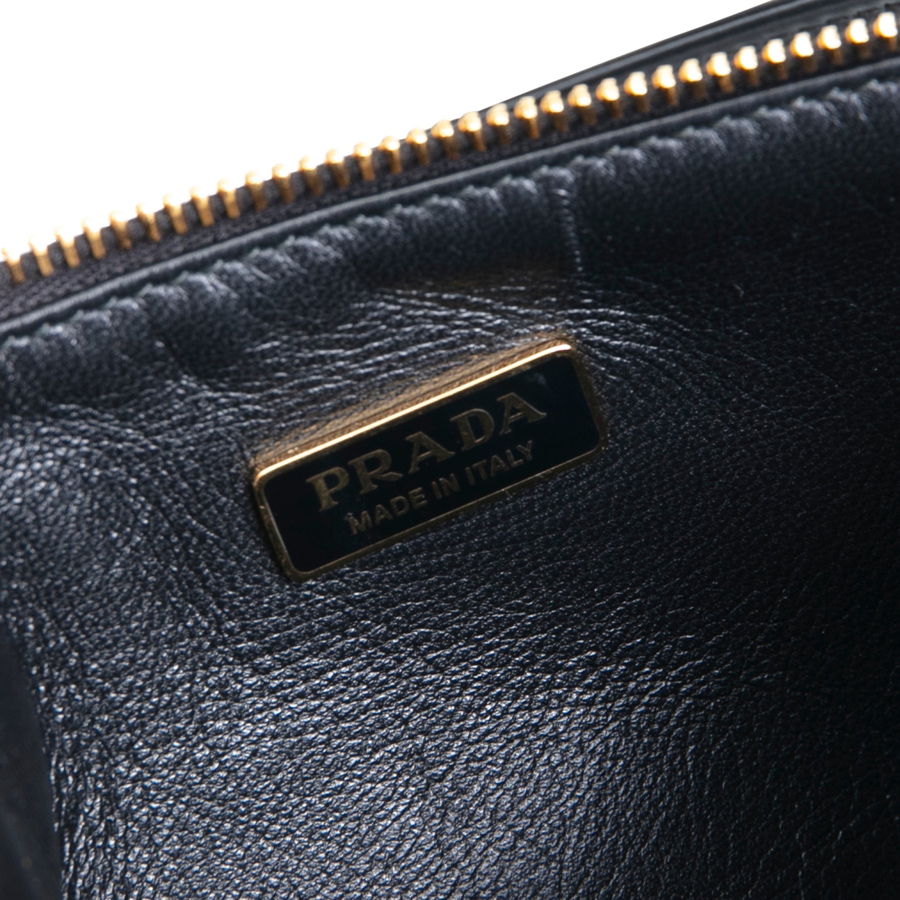 PRADA Symbole Triangle Bag - Black