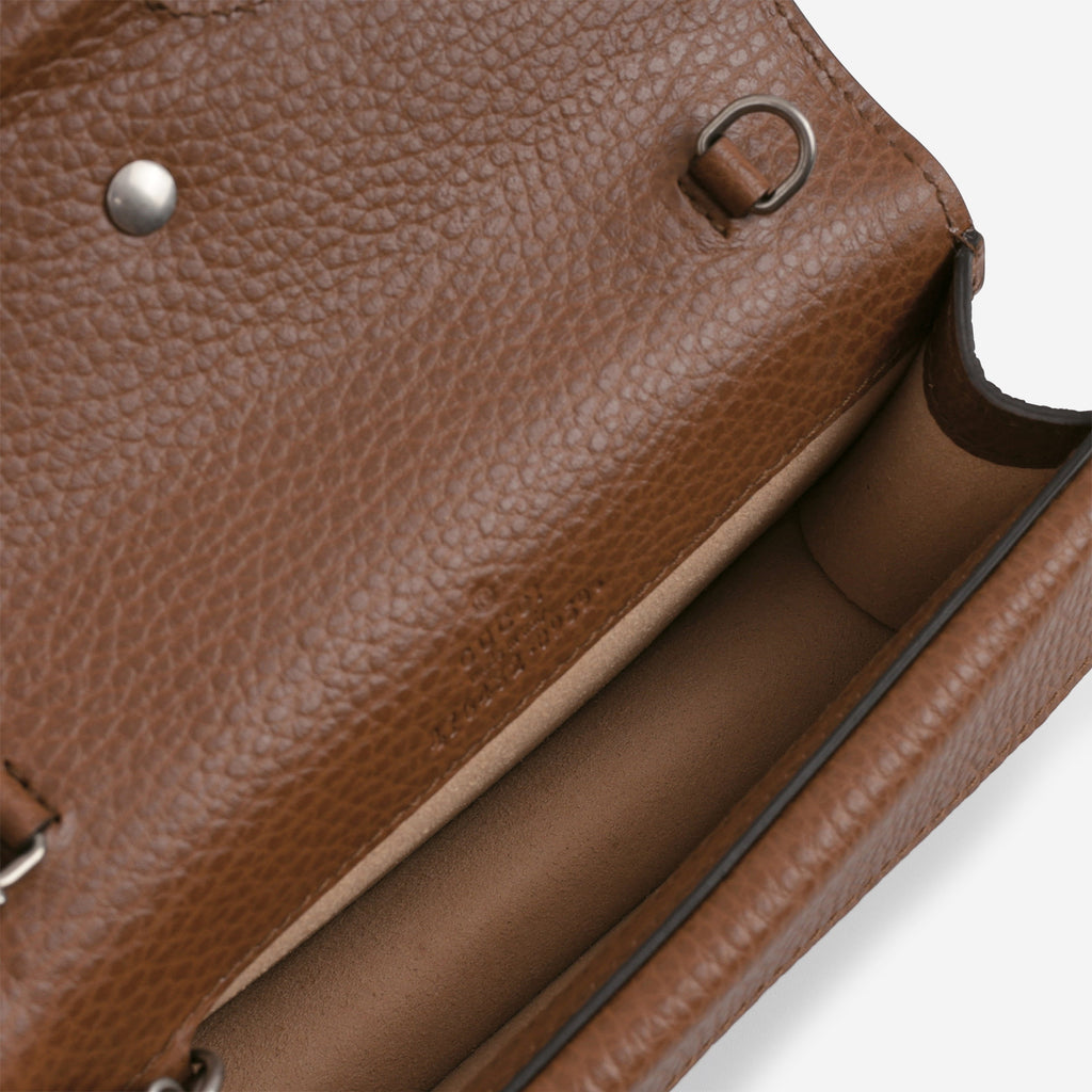 Gucci Super Mini Dionysus - Denim / Tan Calfskin | Silver Hardware
