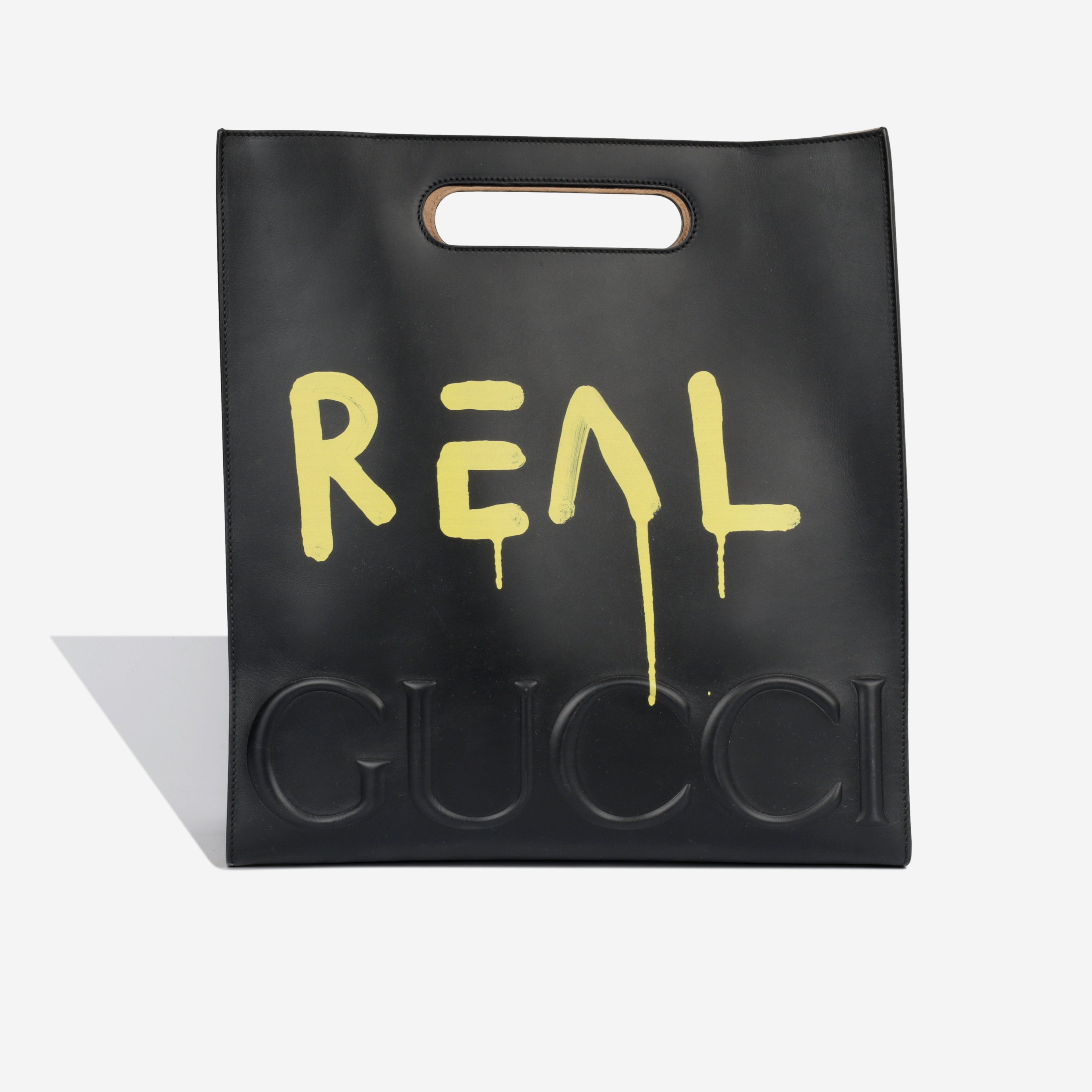 Ghost Leather Tote