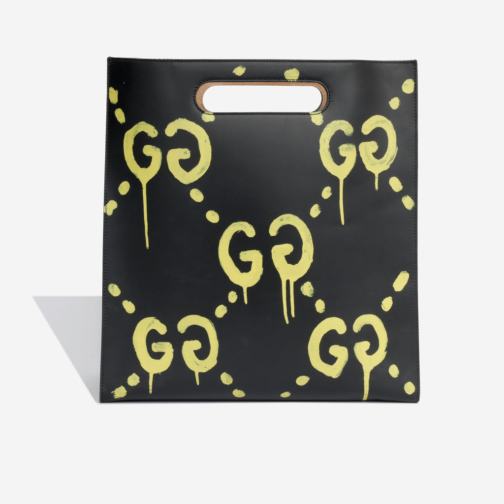 Ghost Leather Tote