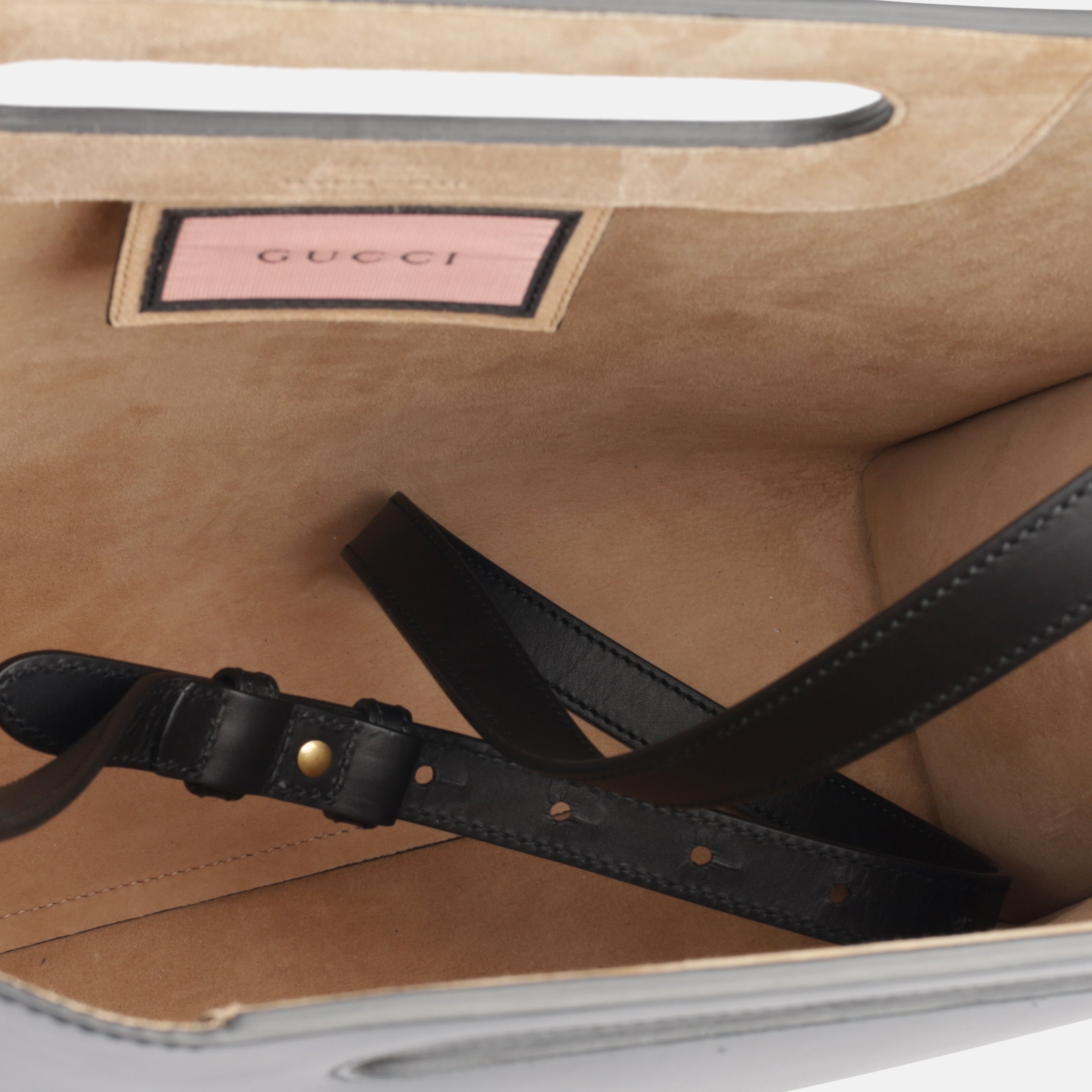 Ghost Leather Tote