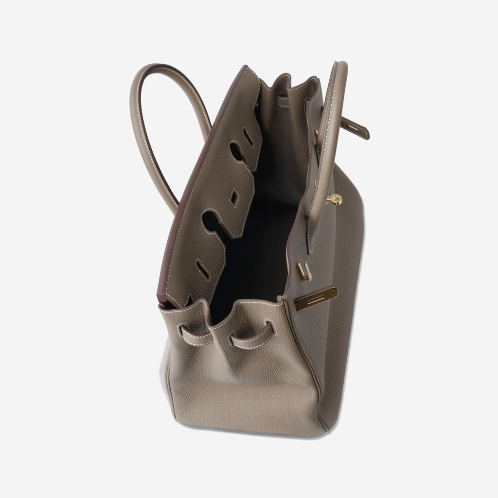 Hermès Birkin 35 - Etoupe Togo | Gold Hardware