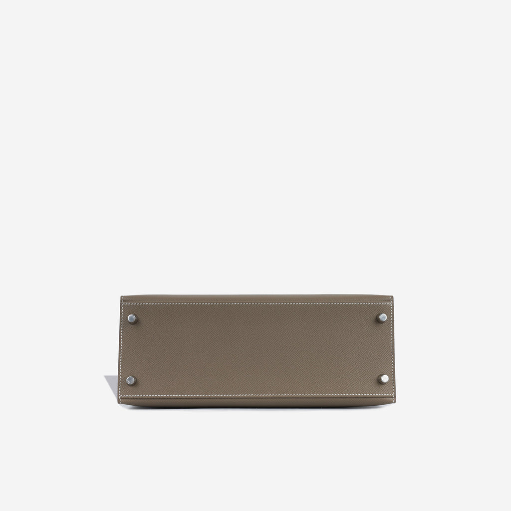 Hermès Kelly 28 - Etoupe Epsom | Palladium Hardware