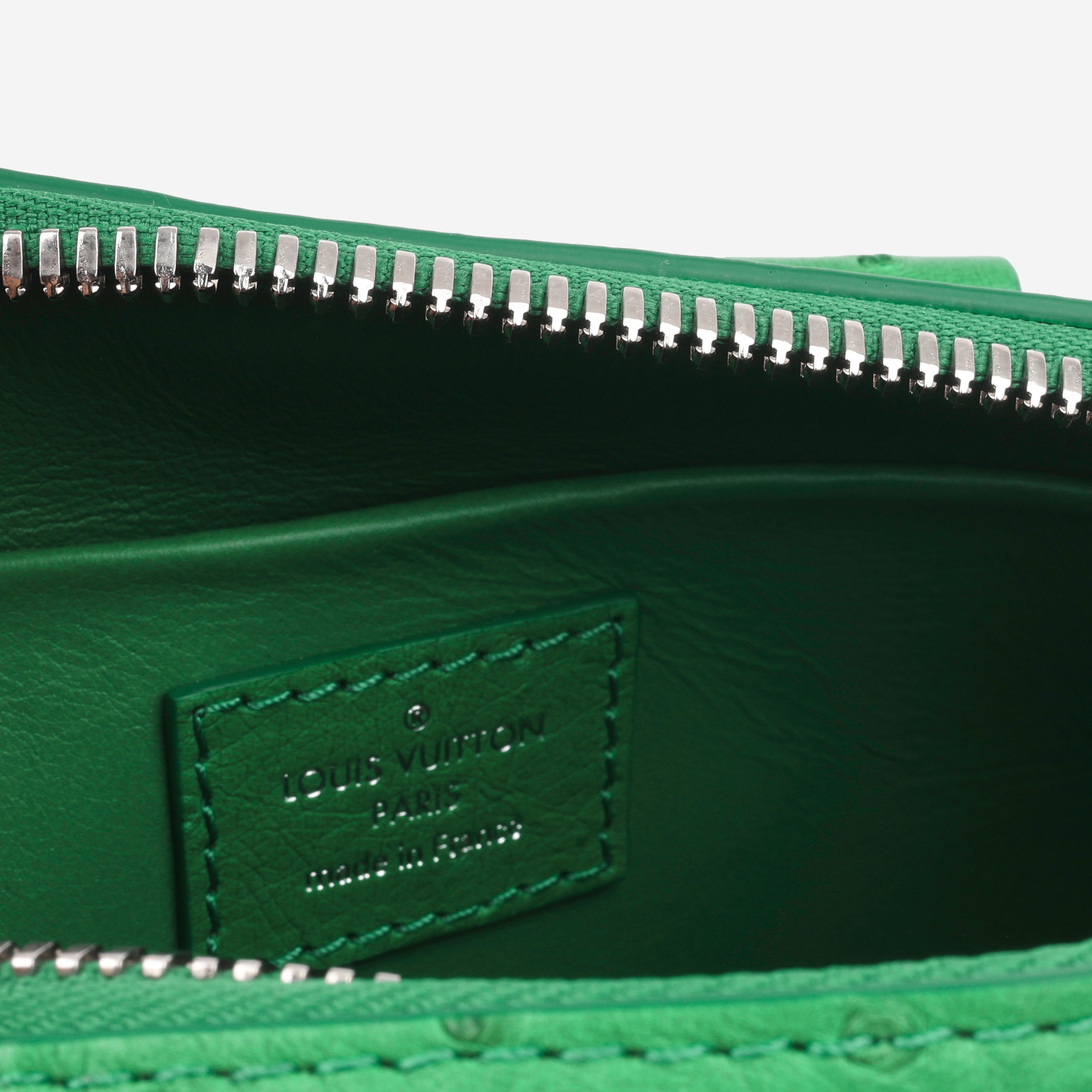 Keepall 25 - Vert Ostrich