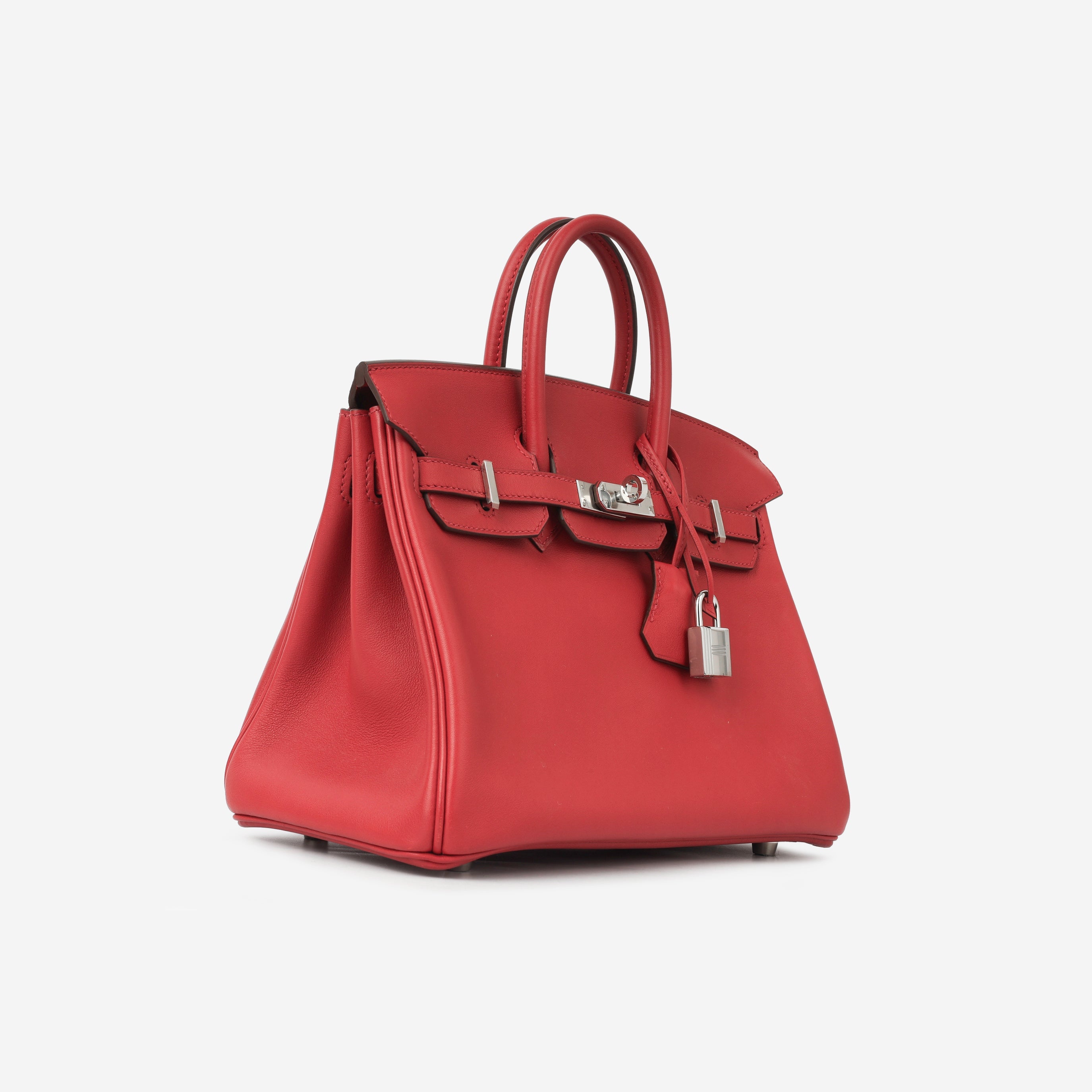 Hermès Birkin 25 - Rouge Piment Swift | Palladium Hardware
