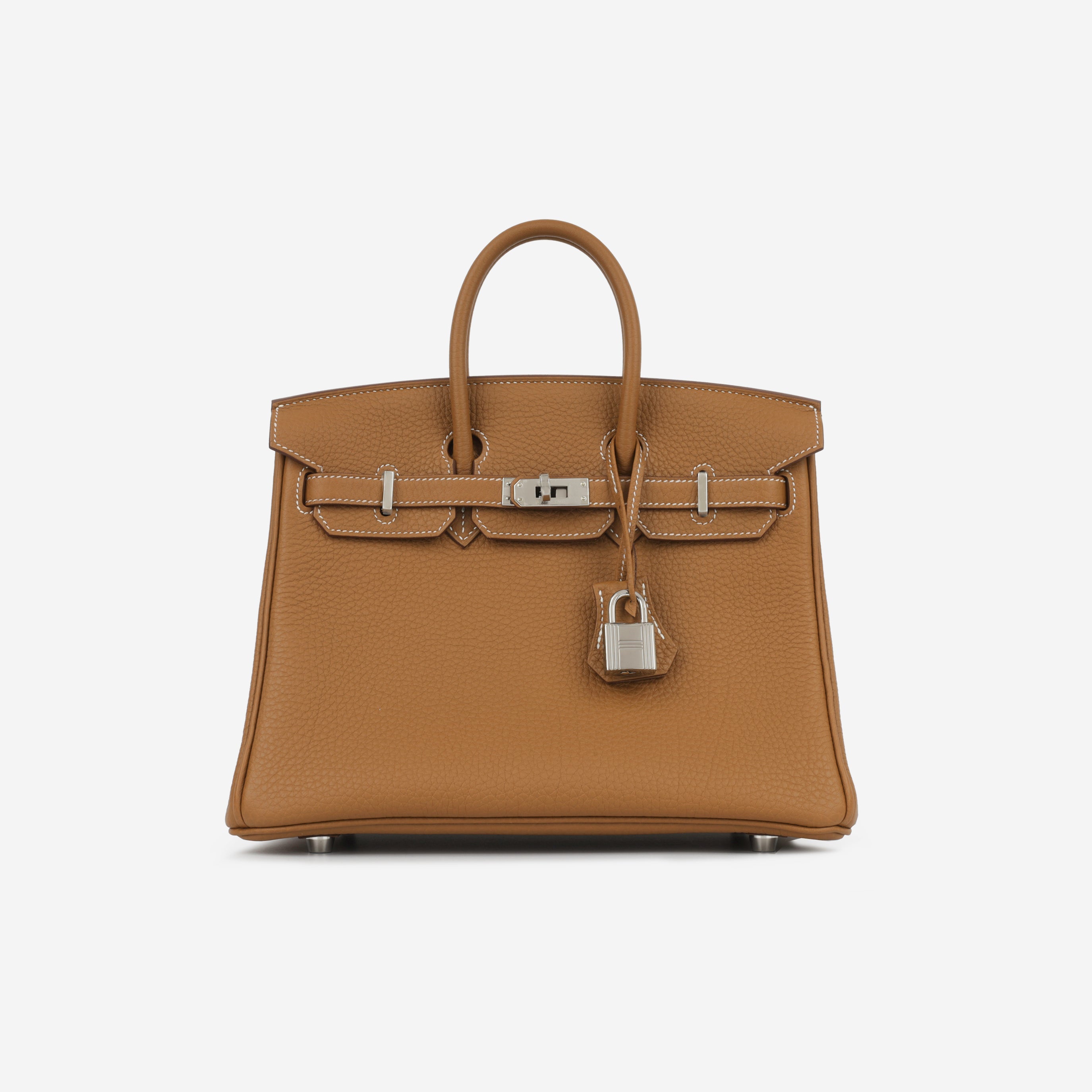 Hermès Birkin 25 - Gold Togo | Palladium Hardware (Brand New)