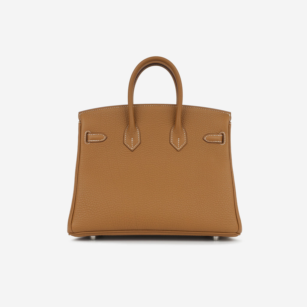 Hermès Birkin 25 - Gold Togo | Palladium Hardware (Brand New)