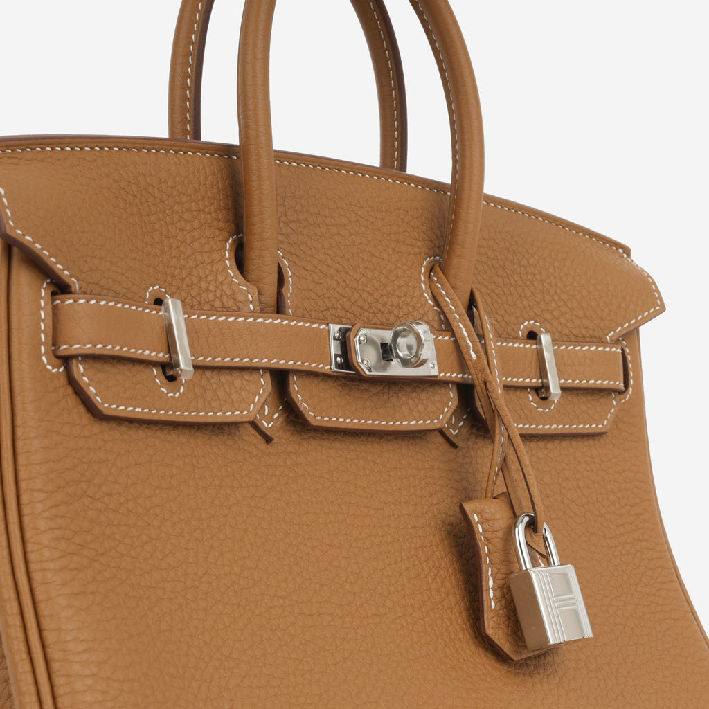 Hermès Birkin 25 - Gold Togo | Palladium Hardware (Brand New)