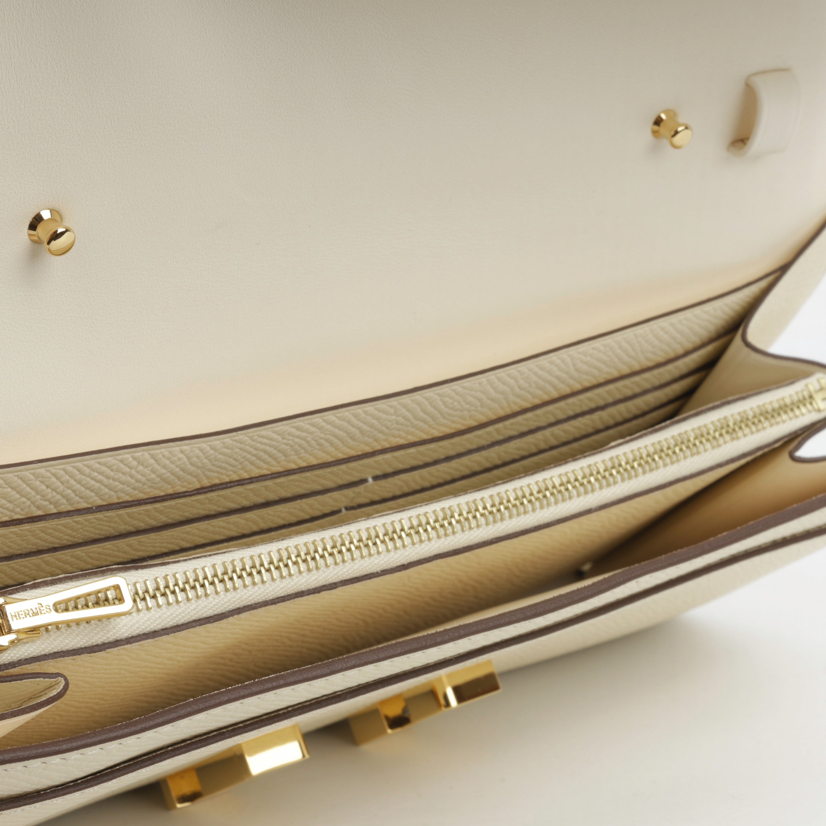 Hermès Constance To Go - Nata Epsom | Gold Hardware