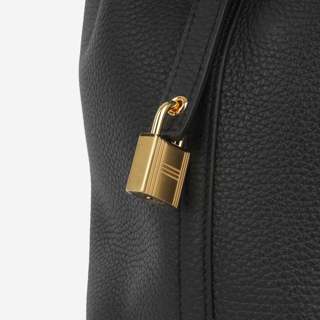Picotin 18 - Noir Clemence | Gold Hardware