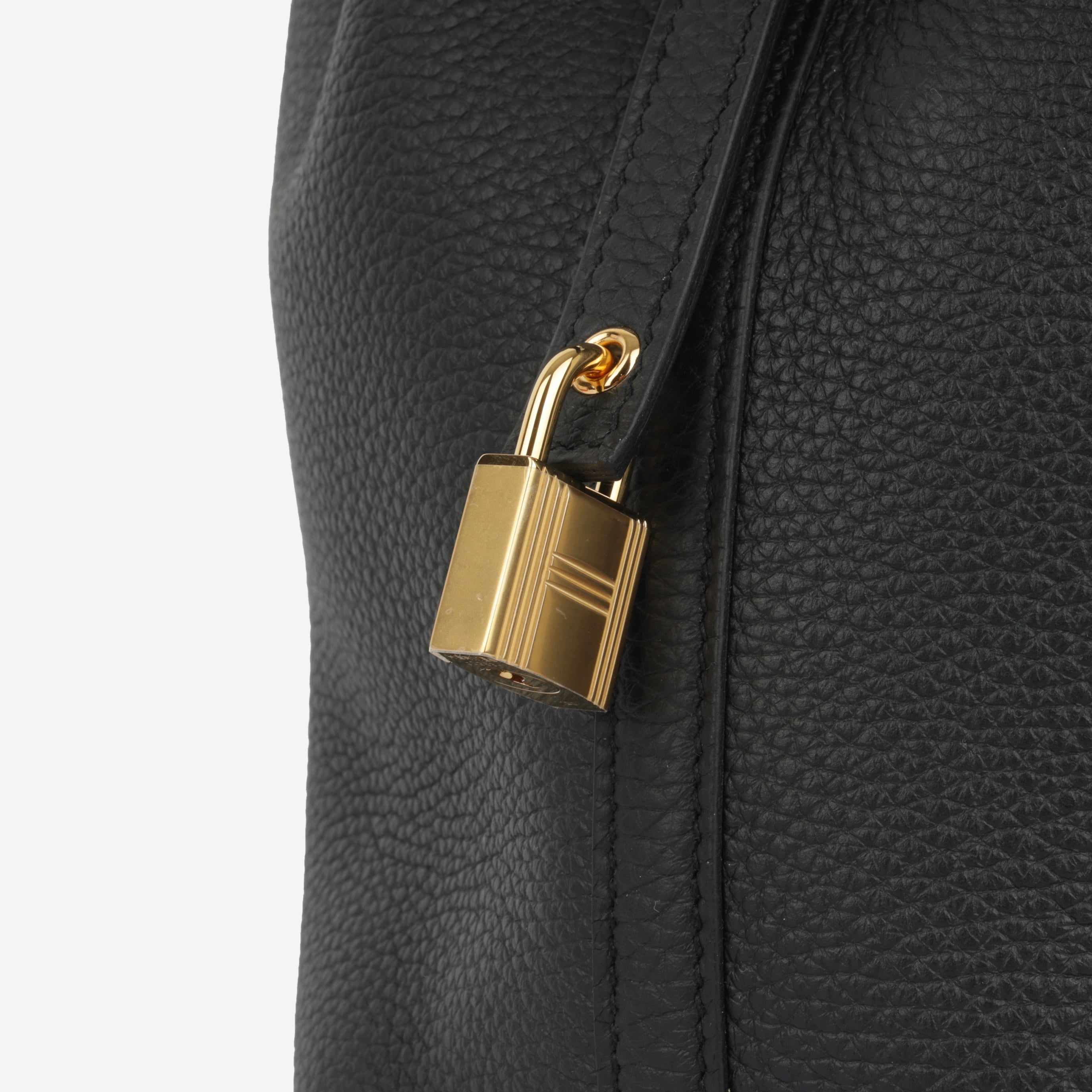 Picotin 18 - Noir Clemence | Gold Hardware