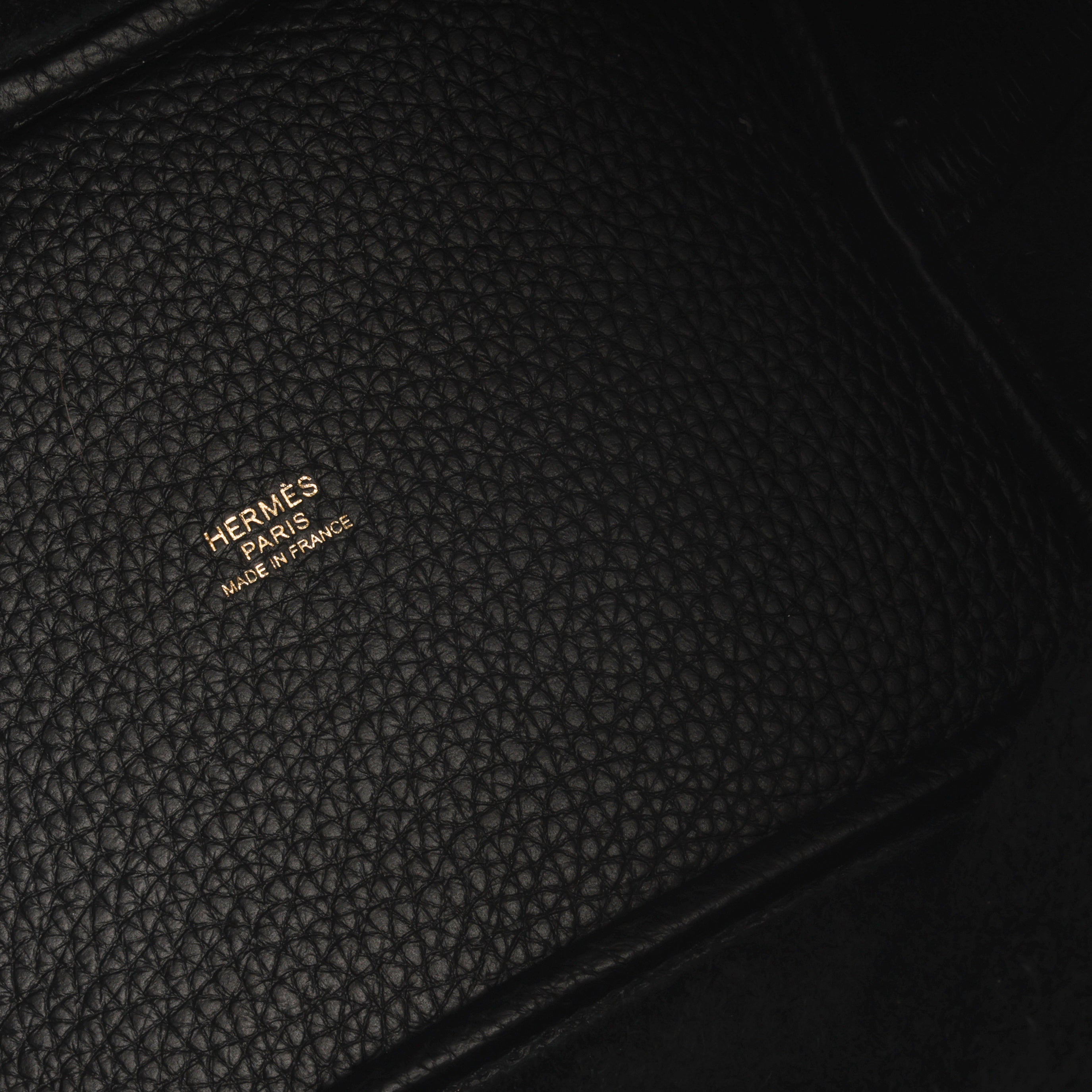 Picotin 18 - Noir Clemence | Gold Hardware