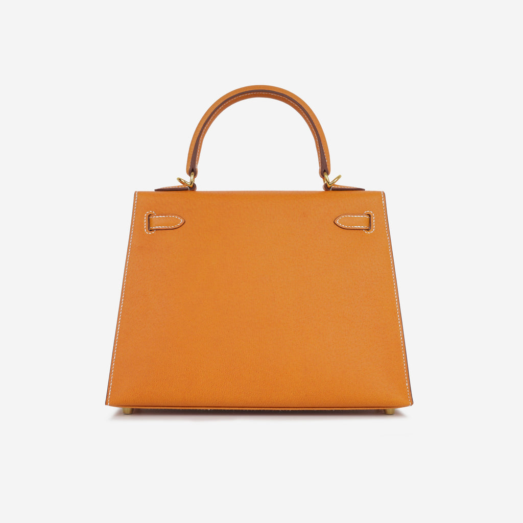 Hermès Kelly 25 - Toffee Peau Porc | Gold Hardware