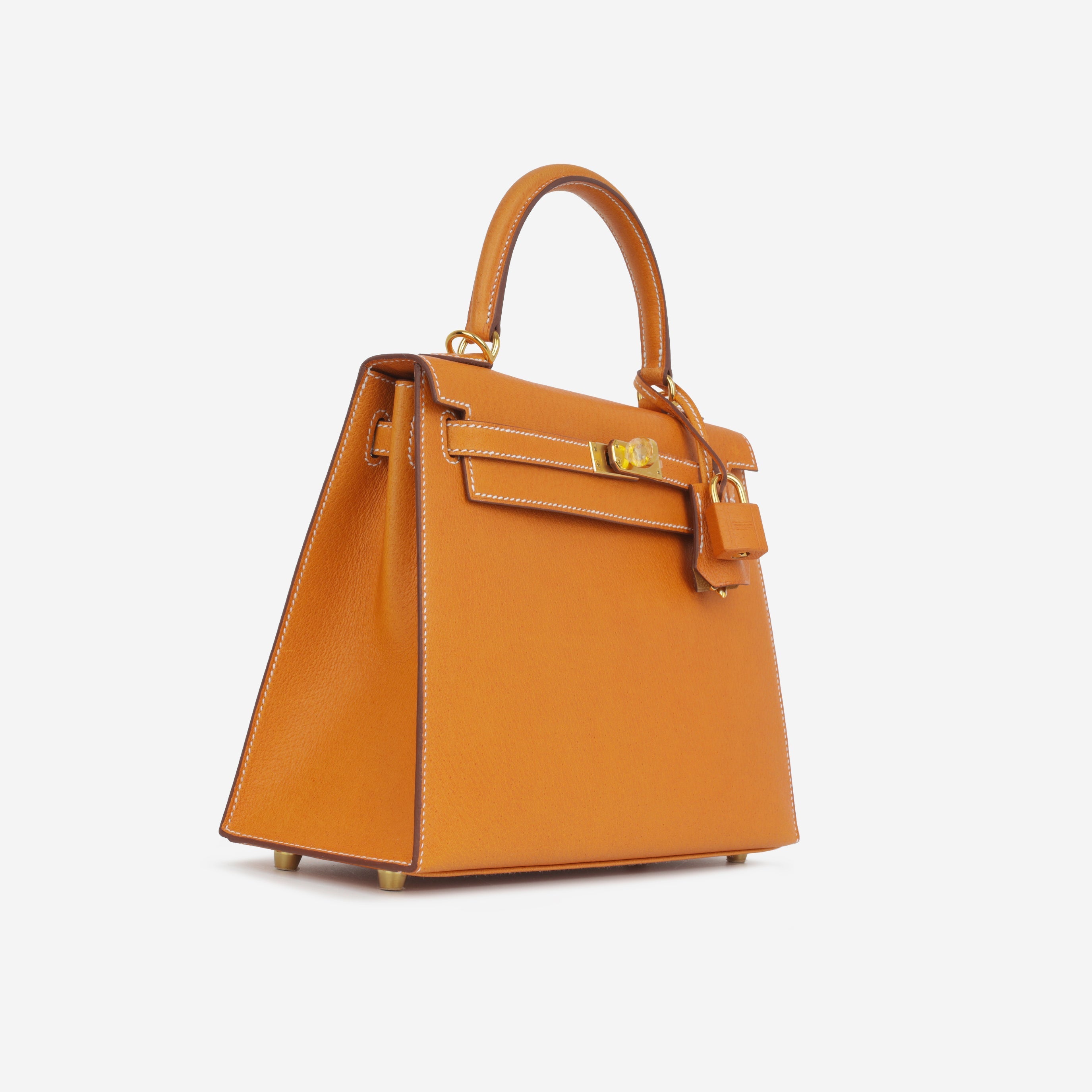 Hermès Kelly 25 - Toffee Peau Porc | Gold Hardware