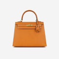Hermès Kelly 25 - Toffee Peau Porc | Gold Hardware