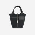 Hermès Picotin 18 Cargo - Noir Canvas / Swift | Palladium Hardware